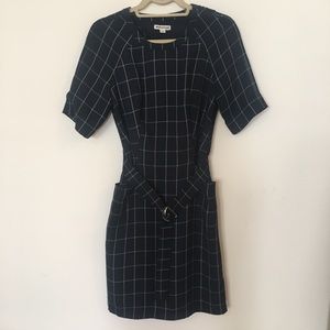 Whistles - Check Navy Elegant Dress